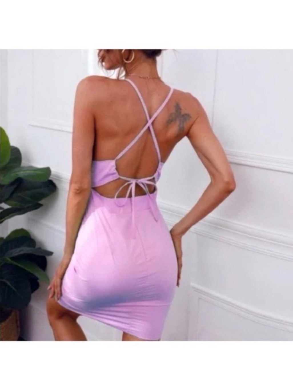 Shein Purple Mini Dress